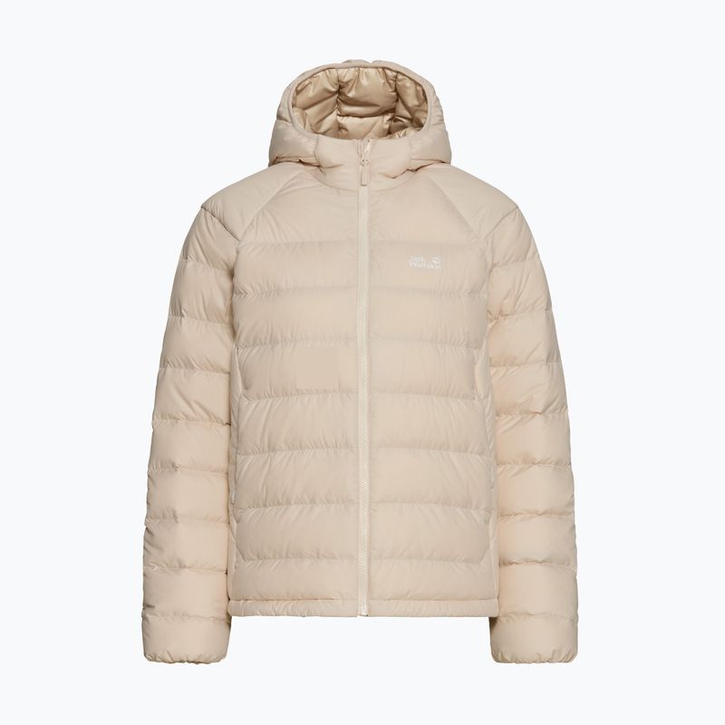 Női pehelykabát Jack Wolfskin Wild Pass Down Hoody Rds oyster 7