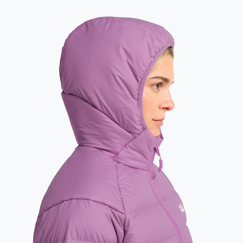 Női pehelykabát Jack Wolfskin Wild Pass Down Hoody Rds vivid orchid 5
