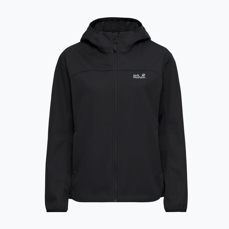 Női softshell dzseki Jack Wolfskin Windhain 2 Hoody black 7