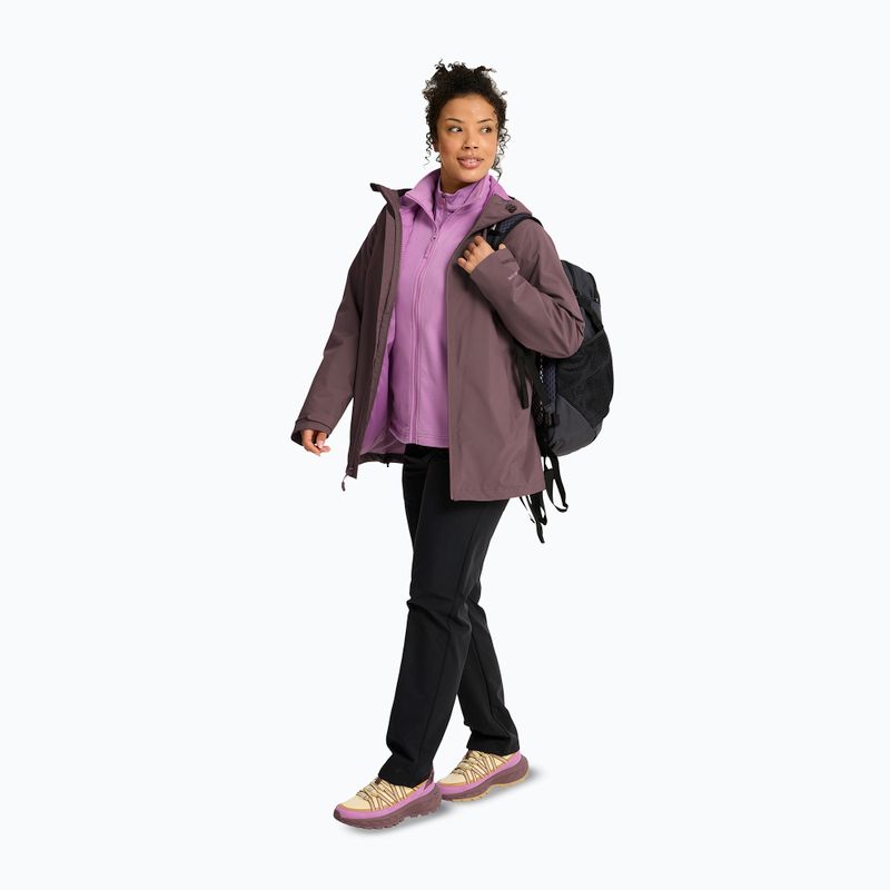 Női 3 az 1-ben kabát Jack Wolfskin Moonrise 2 3IN1 sheer plum 2