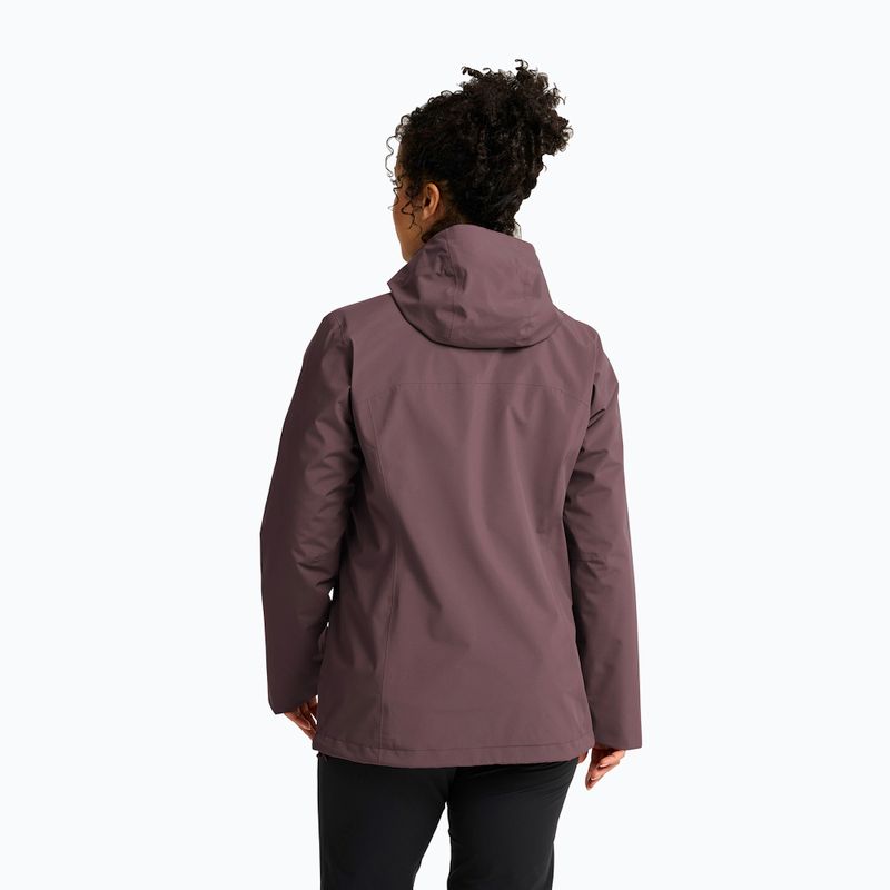Női 3 az 1-ben kabát Jack Wolfskin Moonrise 2 3IN1 sheer plum 3