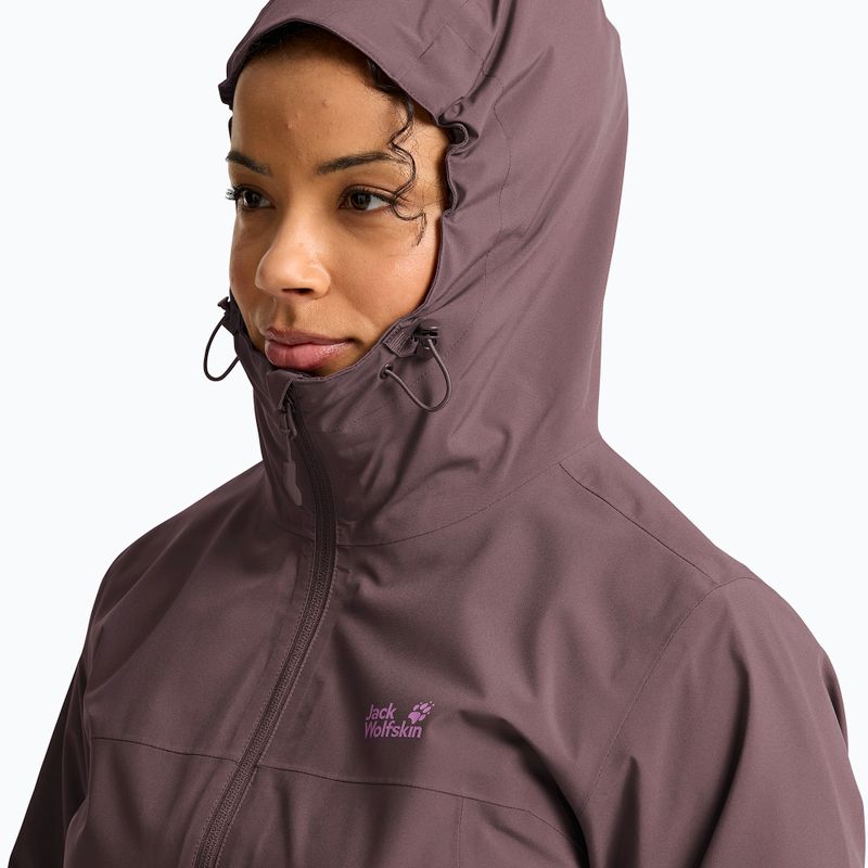 Női 3 az 1-ben kabát Jack Wolfskin Moonrise 2 3IN1 sheer plum 7