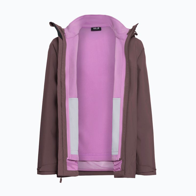 Női 3 az 1-ben kabát Jack Wolfskin Moonrise 2 3IN1 sheer plum 13