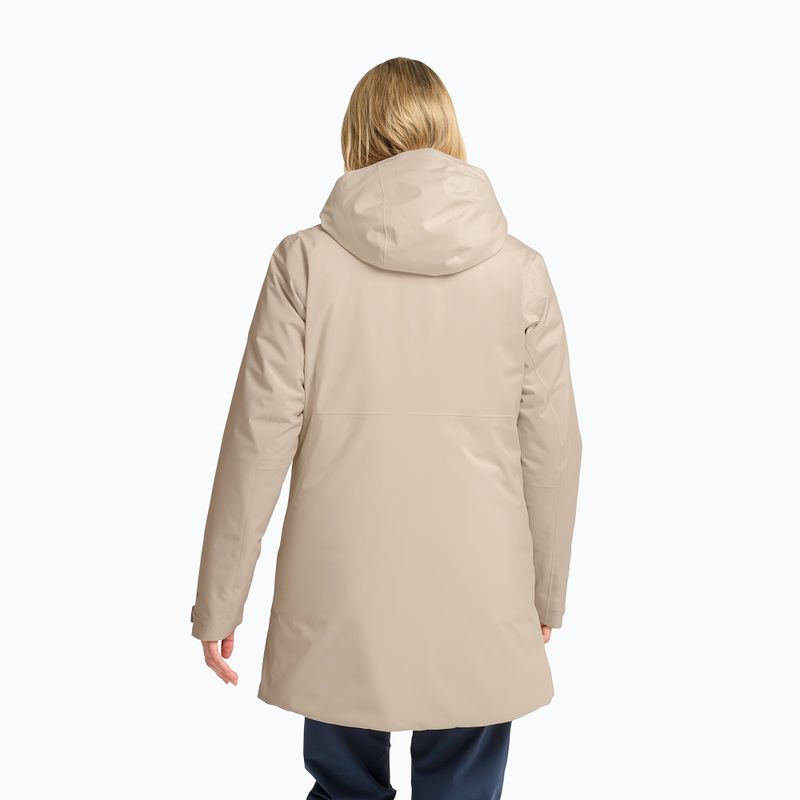 Női esőkabát Jack Wolfskin Heidelstein 2 Ins oyster 3