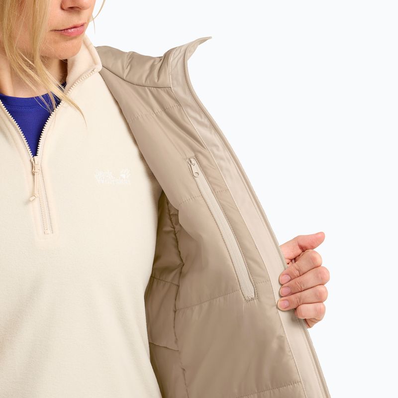 Női esőkabát Jack Wolfskin Heidelstein 2 Ins oyster 6