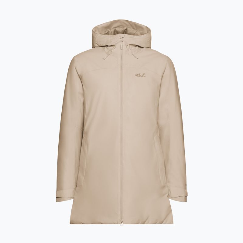 Női esőkabát Jack Wolfskin Heidelstein 2 Ins oyster 7