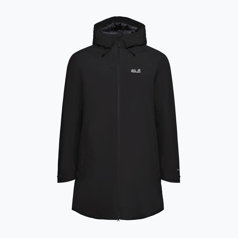 Női esőkabát Jack Wolfskin Heidelstein 2 Ins black 7