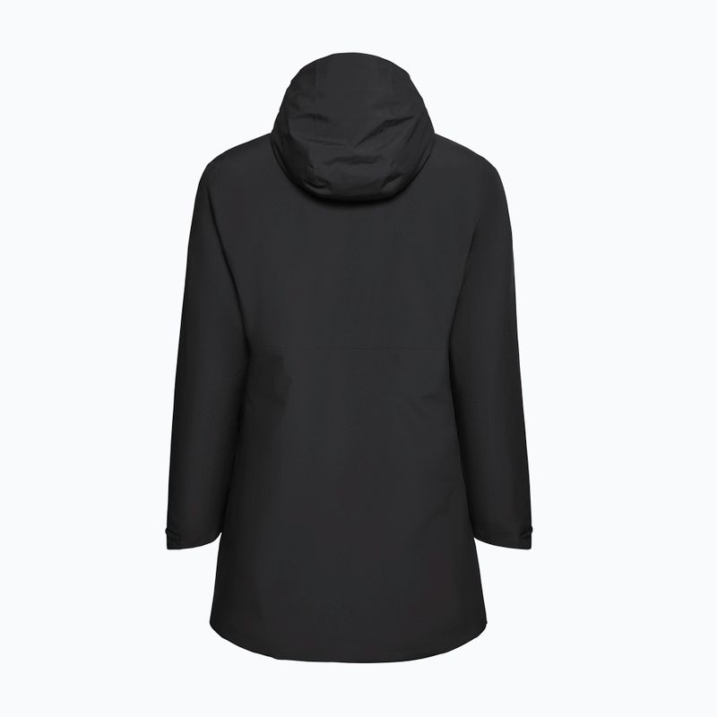 Női esőkabát Jack Wolfskin Heidelstein 2 Ins black 8