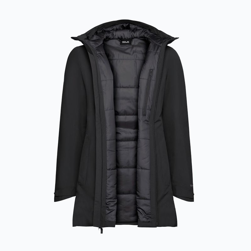 Női esőkabát Jack Wolfskin Heidelstein 2 Ins black 9