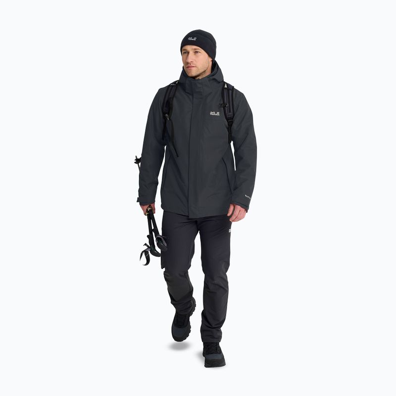 Férfi 3 az 1-ben kabát Jack Wolfskin Stonelite 3In1 phantom 2