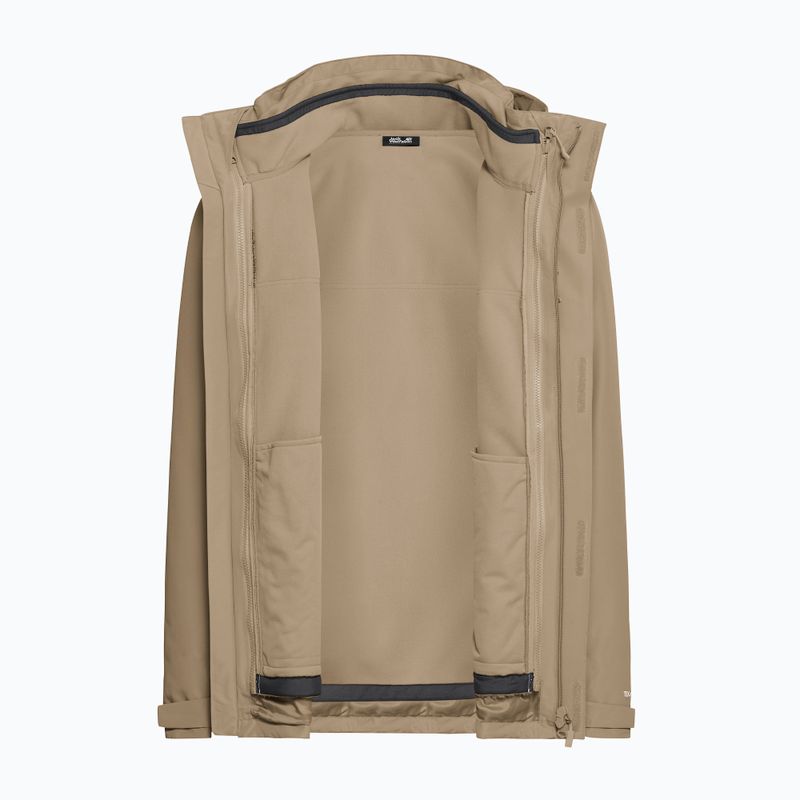 Férfi 3 az 1-ben kabát Jack Wolfskin Stonelite 3In1 hazel wood 13