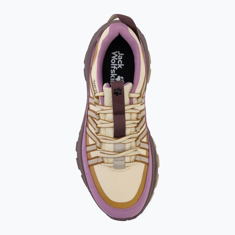 Női kirándulócipők Jack Wolfskin Wild Hike Texapore Low Vanilla Cream 5