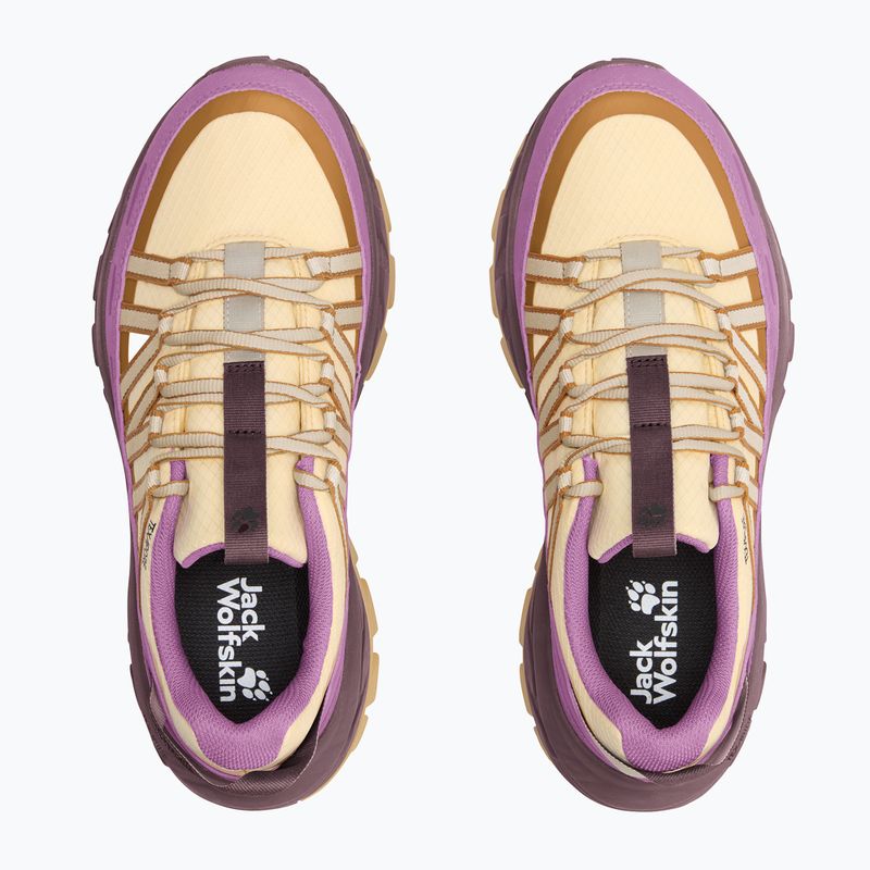 Női kirándulócipők Jack Wolfskin Wild Hike Texapore Low Vanilla Cream 4