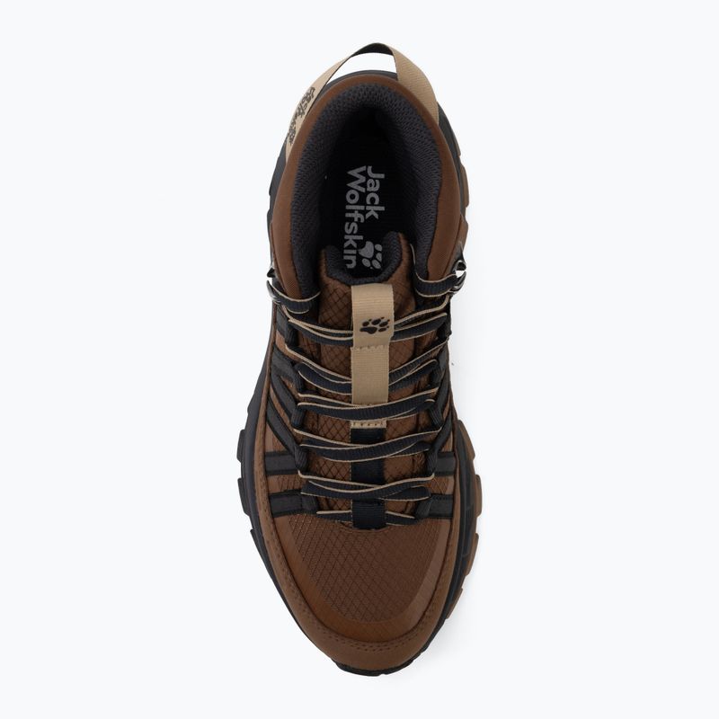 Női kirándulócipők Jack Wolfskin Wild Hike Texapore Mid fawn 5