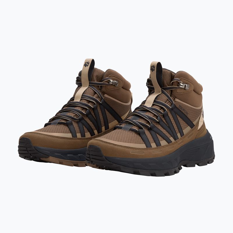 Női kirándulócipők Jack Wolfskin Wild Hike Texapore Mid fawn 2