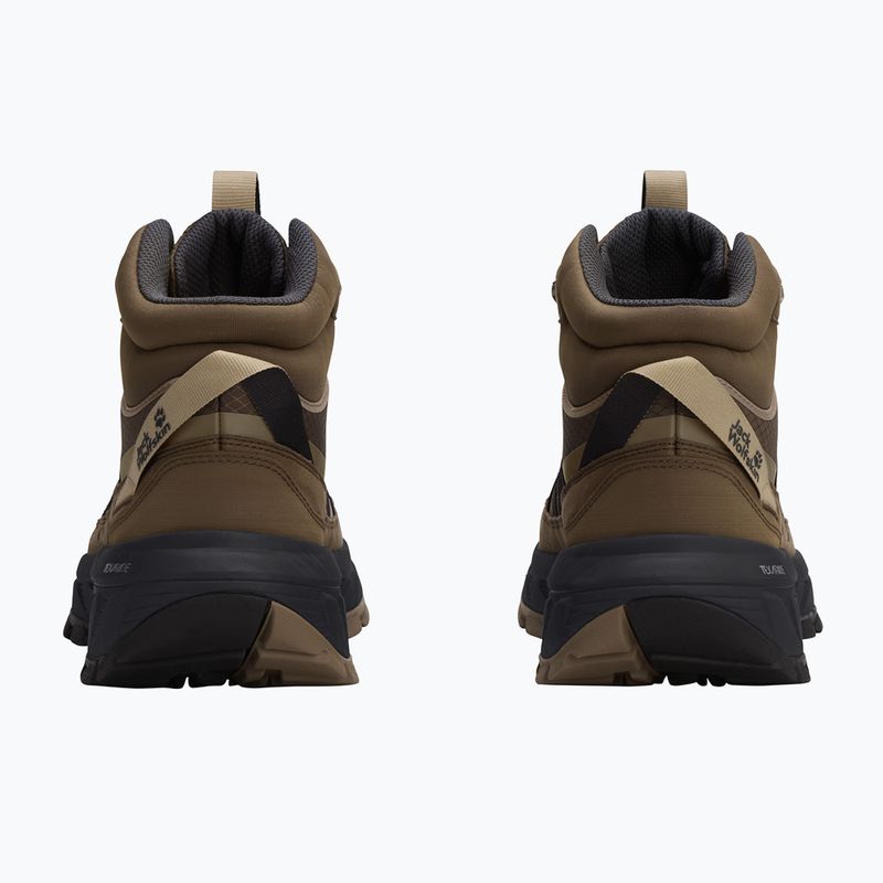 Női kirándulócipők Jack Wolfskin Wild Hike Texapore Mid fawn 3