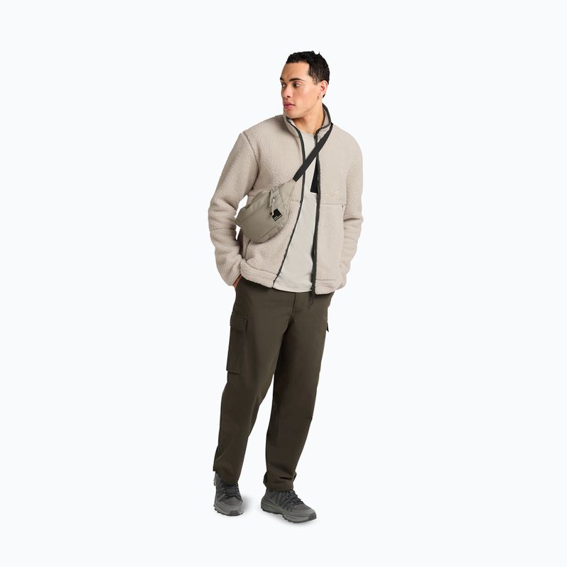 Férfi polár pulóver Jack Wolfskin Stone Lite oyster 2