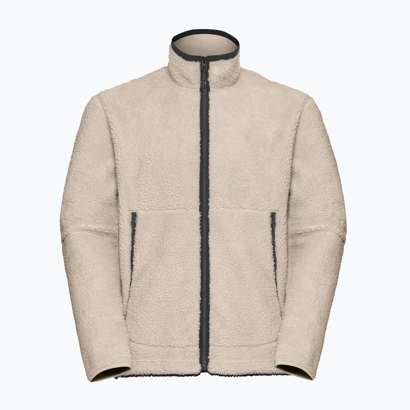 Férfi polár pulóver Jack Wolfskin Stone Lite oyster 7