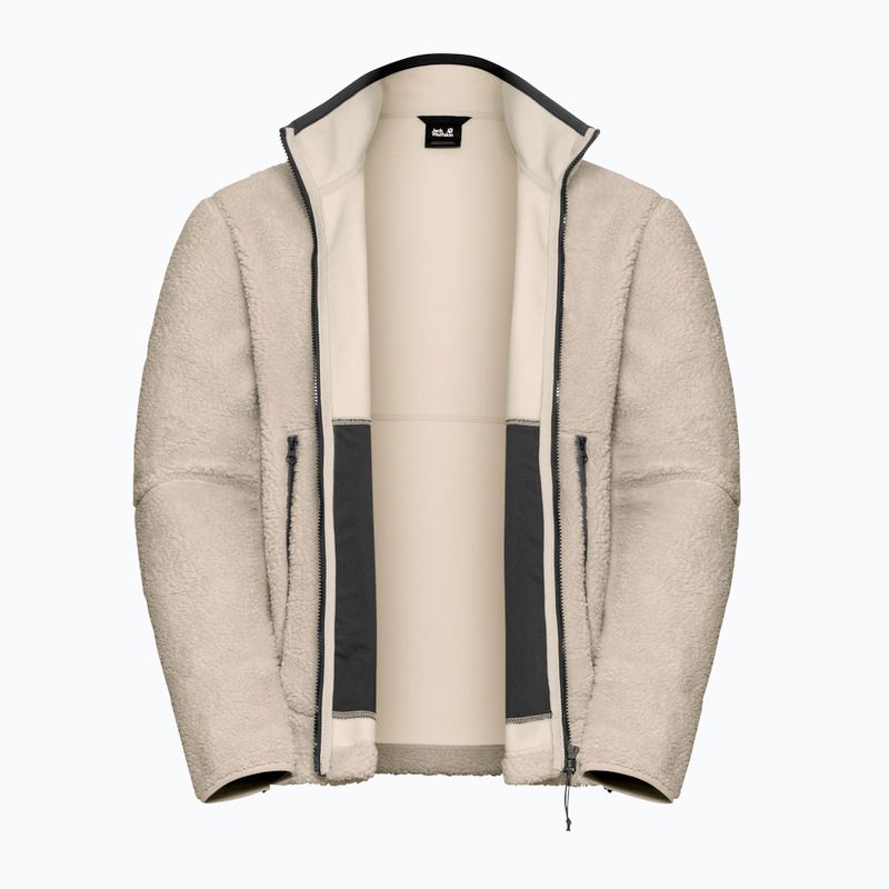 Férfi polár pulóver Jack Wolfskin Stone Lite oyster 9
