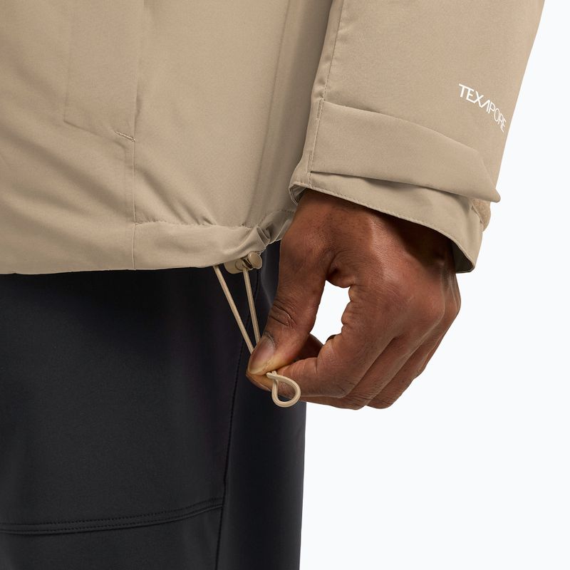 Férfi pehelykabát Jack Wolfskin Icecape 2 l Down Ins Rds hazel wood 6