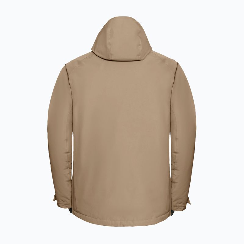 Férfi pehelykabát Jack Wolfskin Icecape 2 l Down Ins Rds hazel wood 8