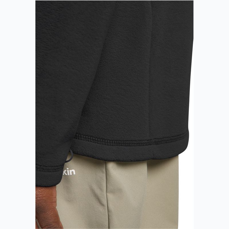Férfi polár pulóver Jack Wolfskin Wild Rebel 200 Full Zip paw black 6