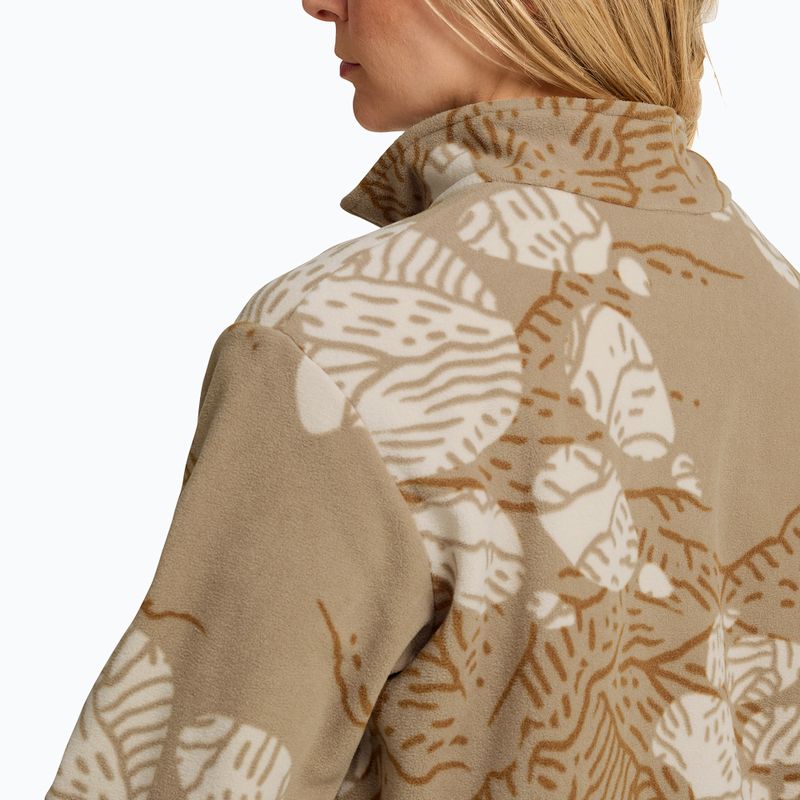 Női polár pulóver Jack Wolfskin Paw Era 100 Orint Half Zip paw hazel wood 5