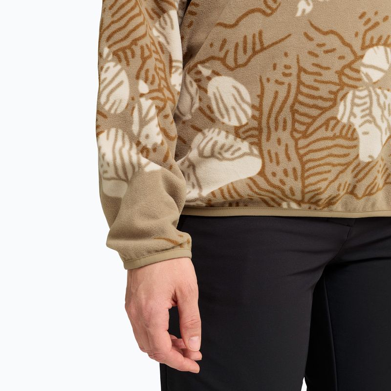 Női polár pulóver Jack Wolfskin Paw Era 100 Orint Half Zip paw hazel wood 6