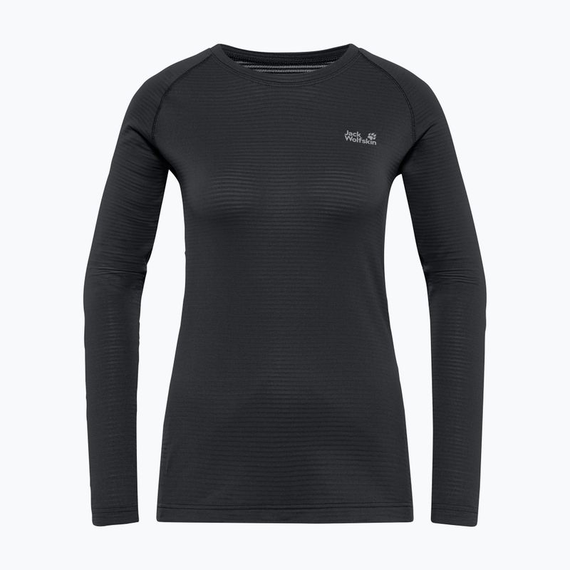 Női Termoaktiv pulóver Jack Wolfskin Infinite Warm LS black 3