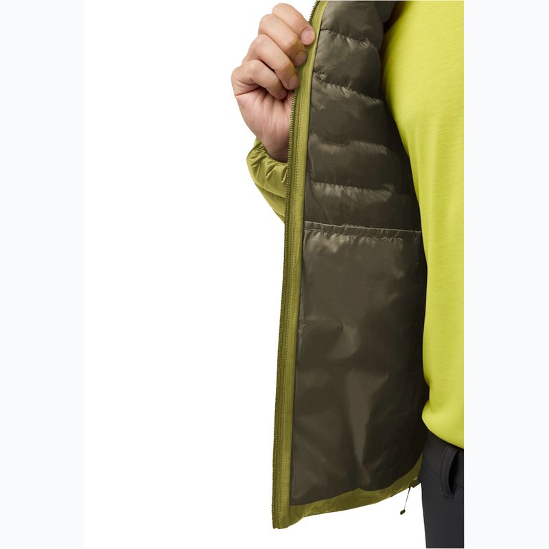 Férfi pehelykabát Jack Wolfskin Passamani Down Hoody khaki green 4