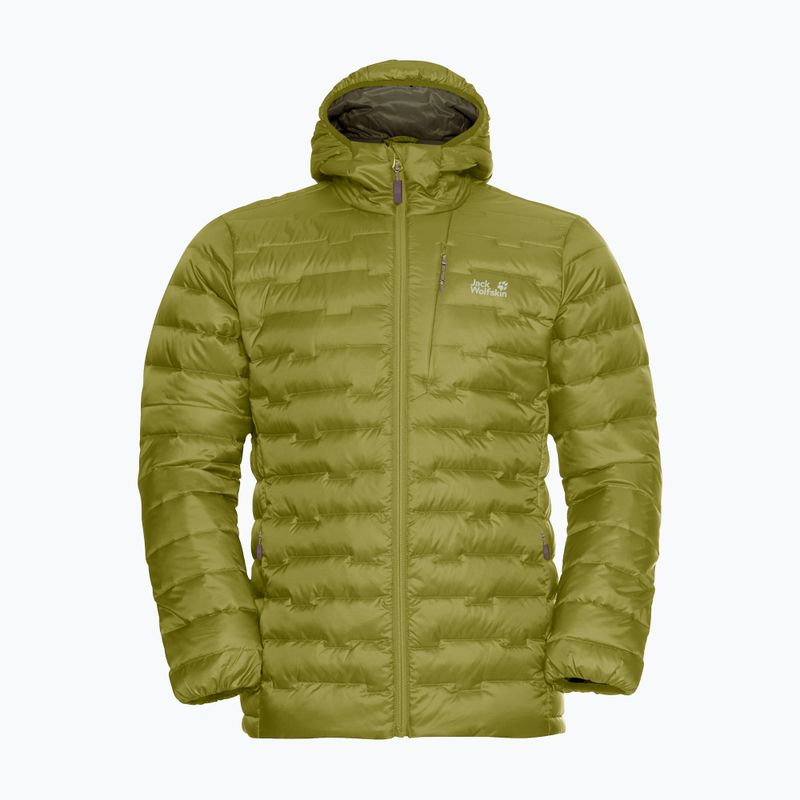 Férfi pehelykabát Jack Wolfskin Passamani Down Hoody khaki green 6