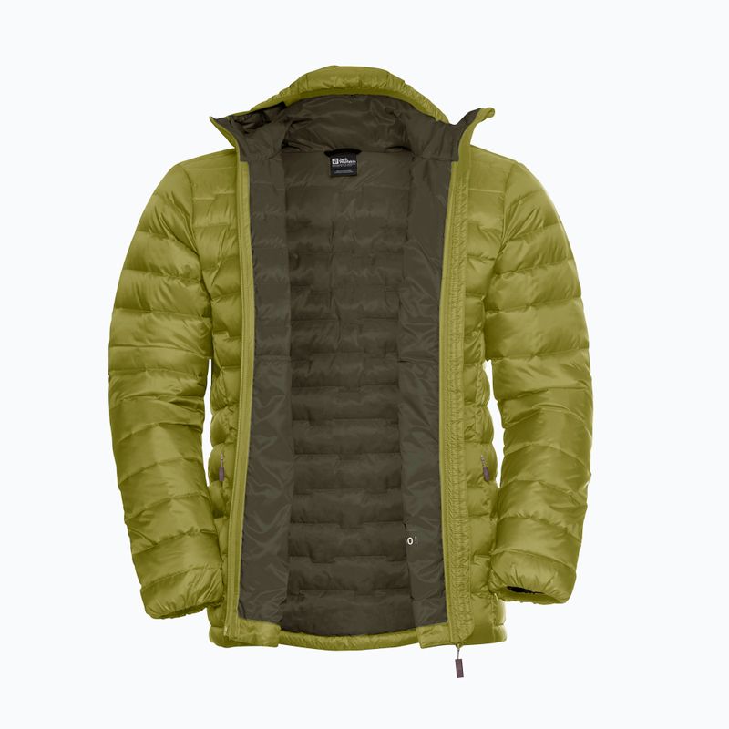 Férfi pehelykabát Jack Wolfskin Passamani Down Hoody khaki green 8