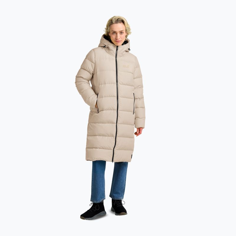 Női pehelykabát Jack Wolfskin Frozen Palace Coat oyster