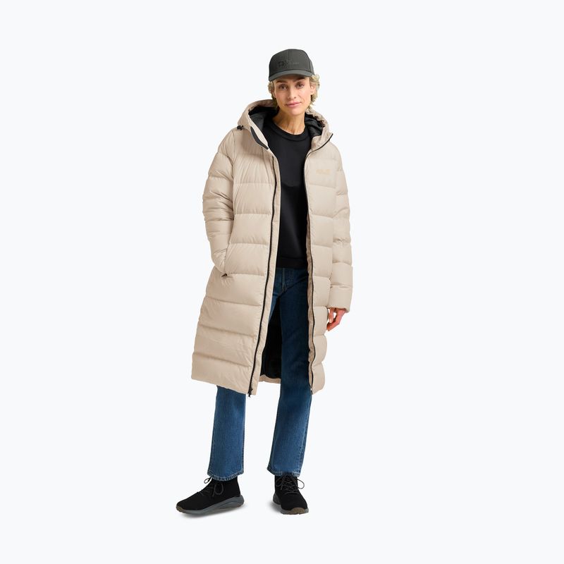 Női pehelykabát Jack Wolfskin Frozen Palace Coat oyster 3