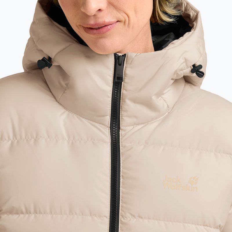Női pehelykabát Jack Wolfskin Frozen Palace Coat oyster 4