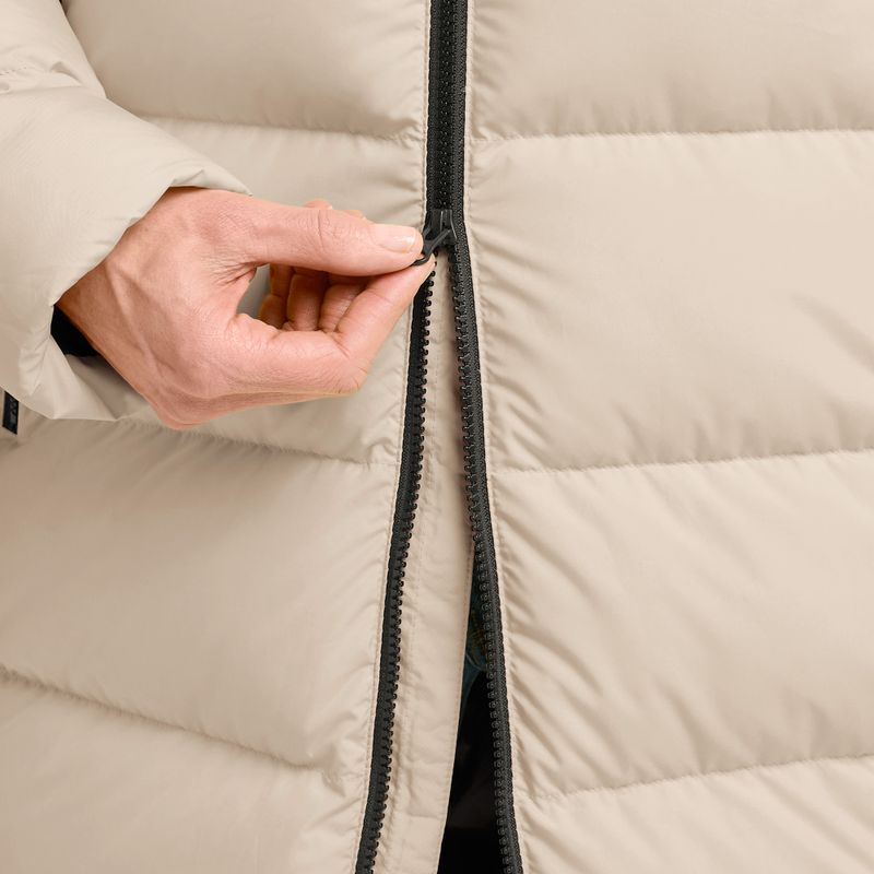 Női pehelykabát Jack Wolfskin Frozen Palace Coat oyster 6