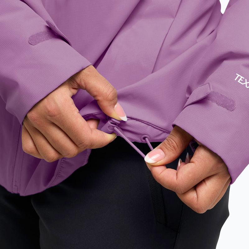 Női bélelt kabát Jack Wolfskin Wisper Ins vivid orchid 5