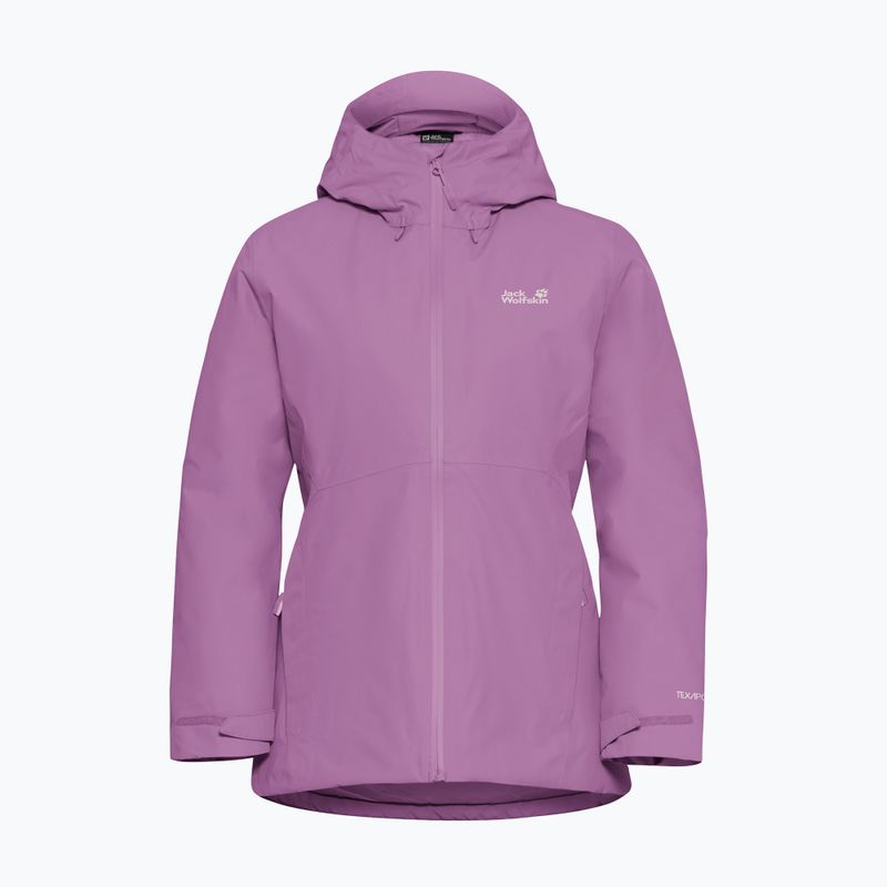 Női bélelt kabát Jack Wolfskin Wisper Ins vivid orchid 7