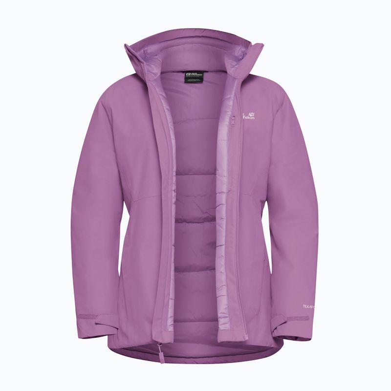 Női bélelt kabát Jack Wolfskin Wisper Ins vivid orchid 9