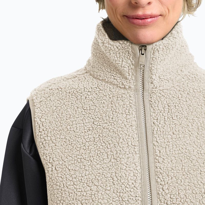 Női ujjatlan Jack Wolfskin High Curl oyster 4