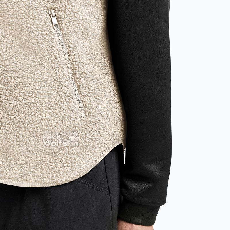 Női ujjatlan Jack Wolfskin High Curl oyster 6