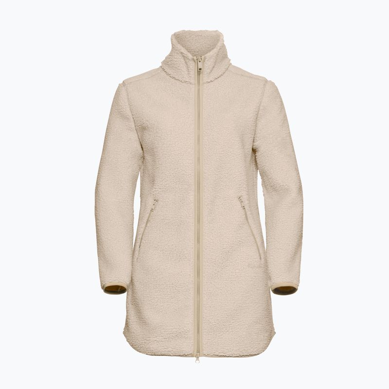 Női polár pulóver Jack Wolfskin High Curl Coat oyster 7
