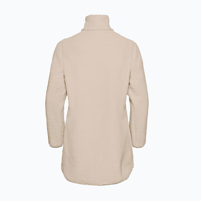 Női polár pulóver Jack Wolfskin High Curl Coat oyster 8