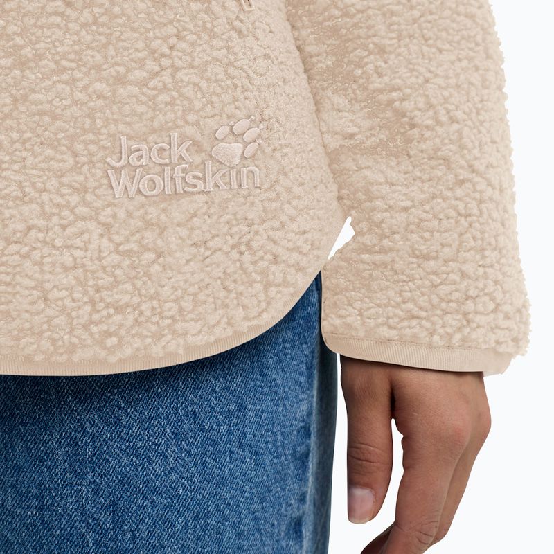 Női polár pulóver Jack Wolfskin High Curl oyster 6