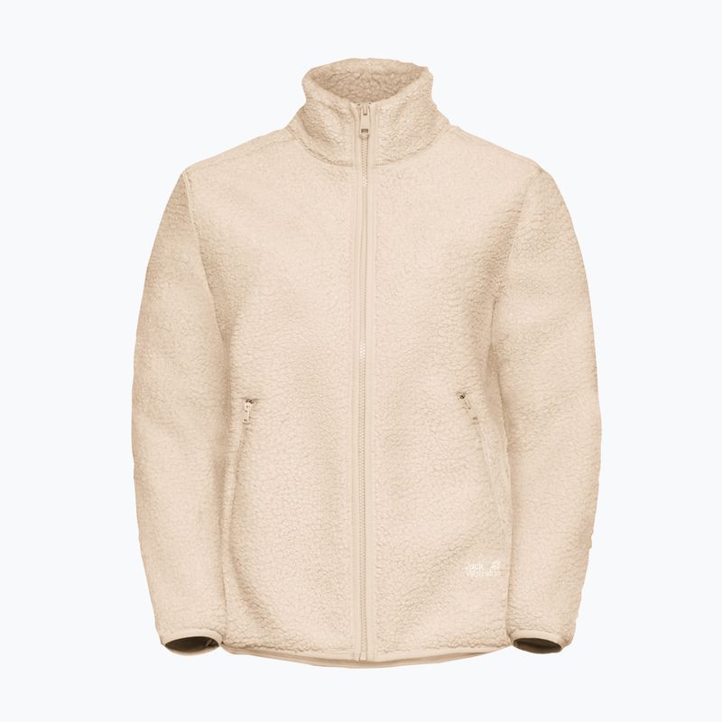Női polár pulóver Jack Wolfskin High Curl oyster 7