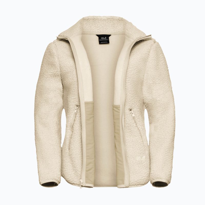 Női polár pulóver Jack Wolfskin High Curl oyster 9