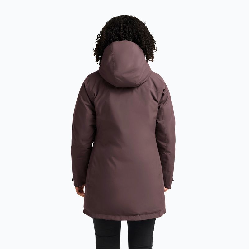 Női pehelykabát Jack Wolfskin Icecape 2L Down Ins Rds sheer plum 3