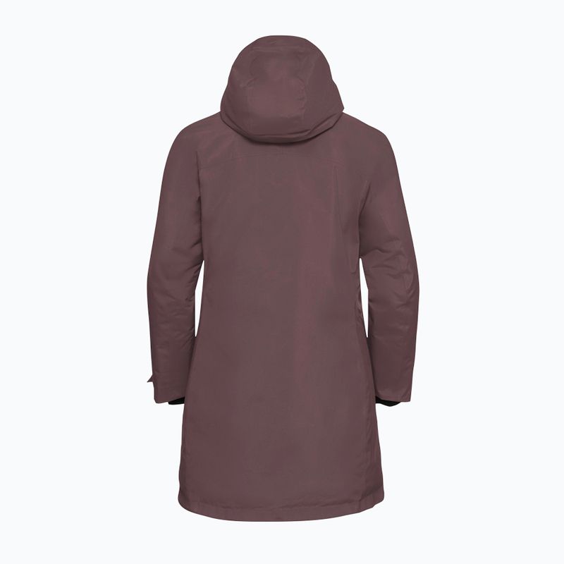 Női pehelykabát Jack Wolfskin Icecape 2L Down Ins Rds sheer plum 8