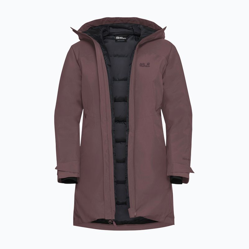 Női pehelykabát Jack Wolfskin Icecape 2L Down Ins Rds sheer plum 9