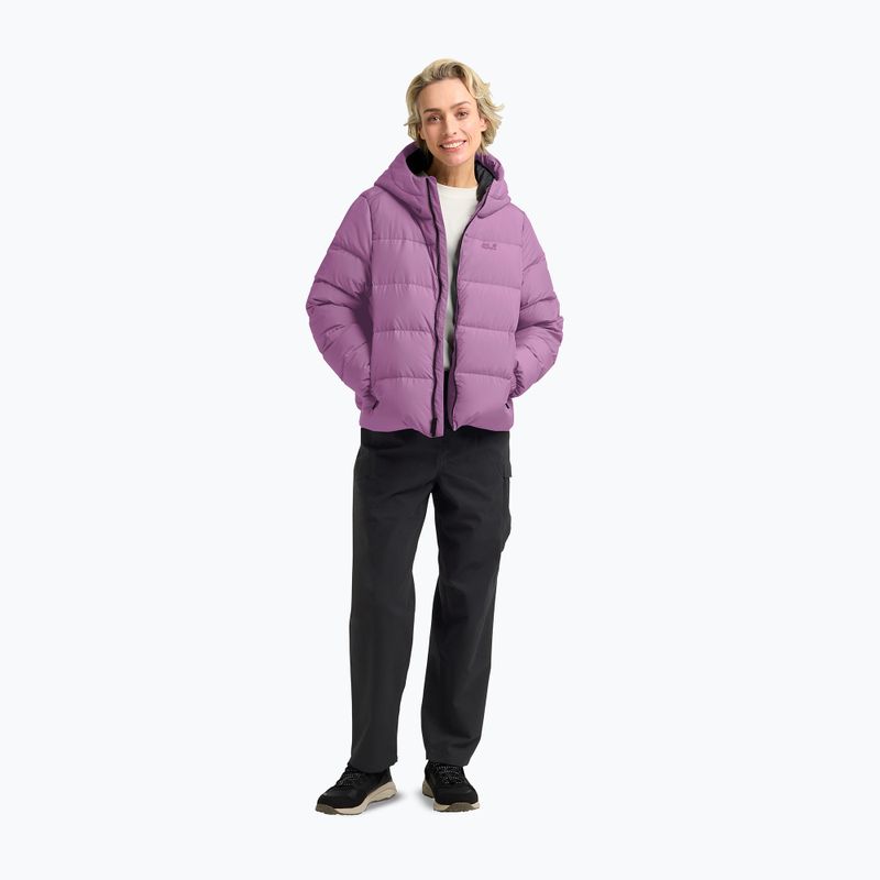 Női pehelykabát Jack Wolfskin Frozen Palace vivid orchid 2